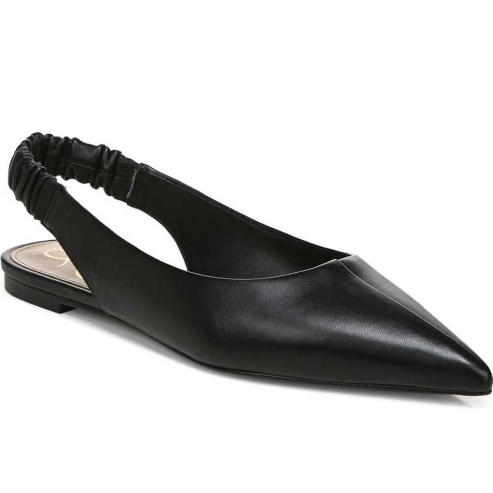 Sam Elderman Whitney Pointed Toe Flat (Women)